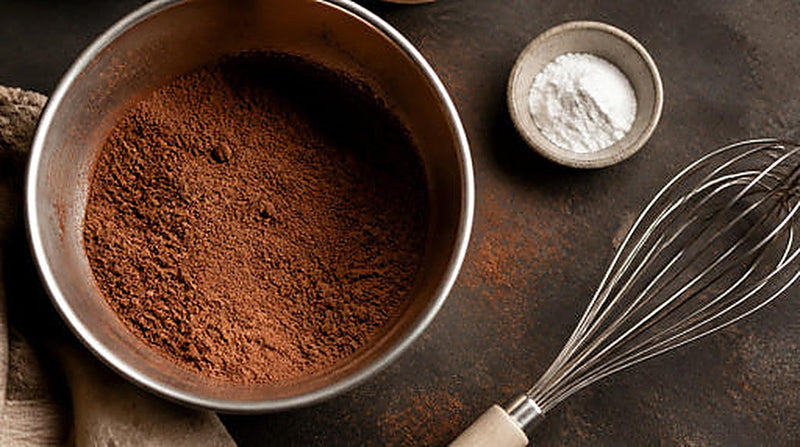 Swapping natural for Dutch-processed cocoa in an existing recipe: the leavening maths
