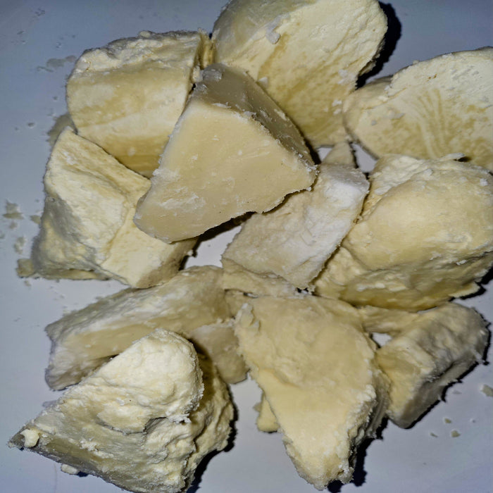 Wild-harvested unrefined Ghana shea butter
