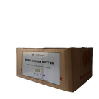 25kg wholesale box of single-origin Ghana cocoa butter