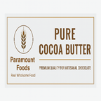 Cocoa Butter — Single-Origin Ghana