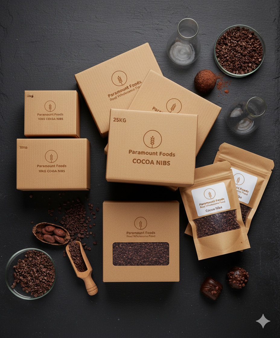 Cocoa Nibs — Single-Origin Ghana
