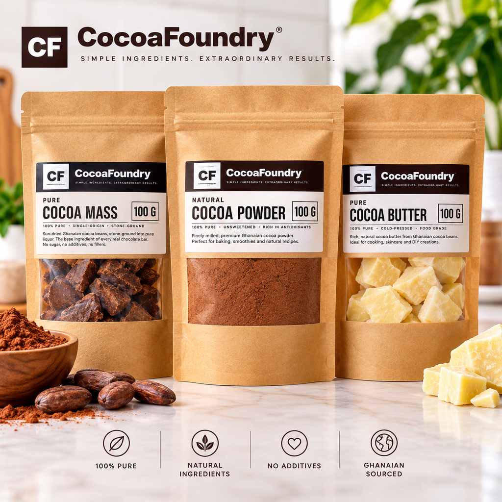 Cocoa Mass, Cocoa Liquor, Single Origin Ghana