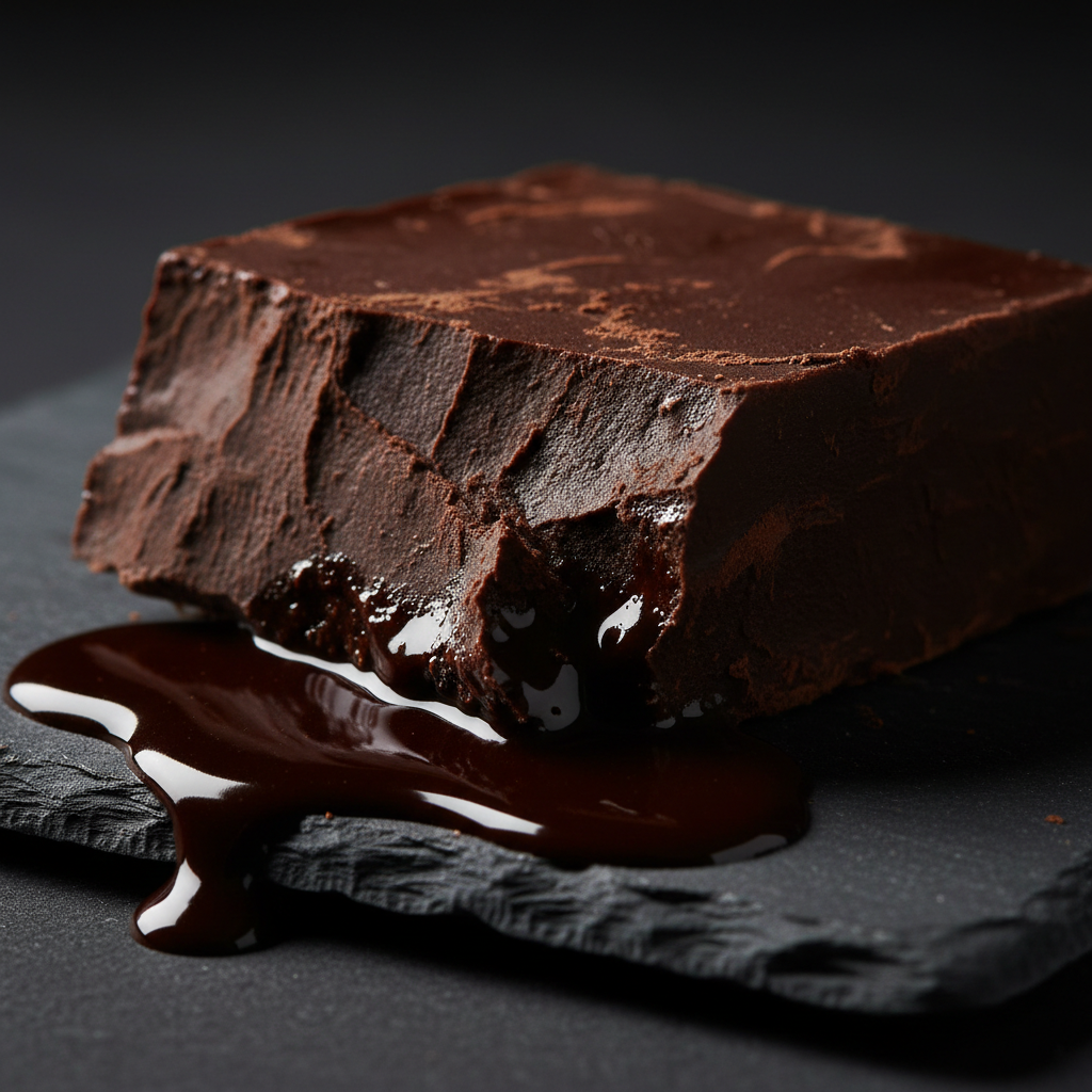 Cocoa Mass Close-up